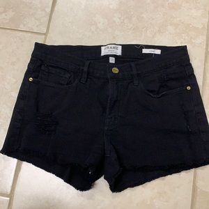 Frame Le Cutoff Shorts